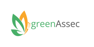 Das Logo des greenAssec Finanzservice symbolisiert einen Schmetterling und steht für Transformation, Freiheit und Hoffnung.